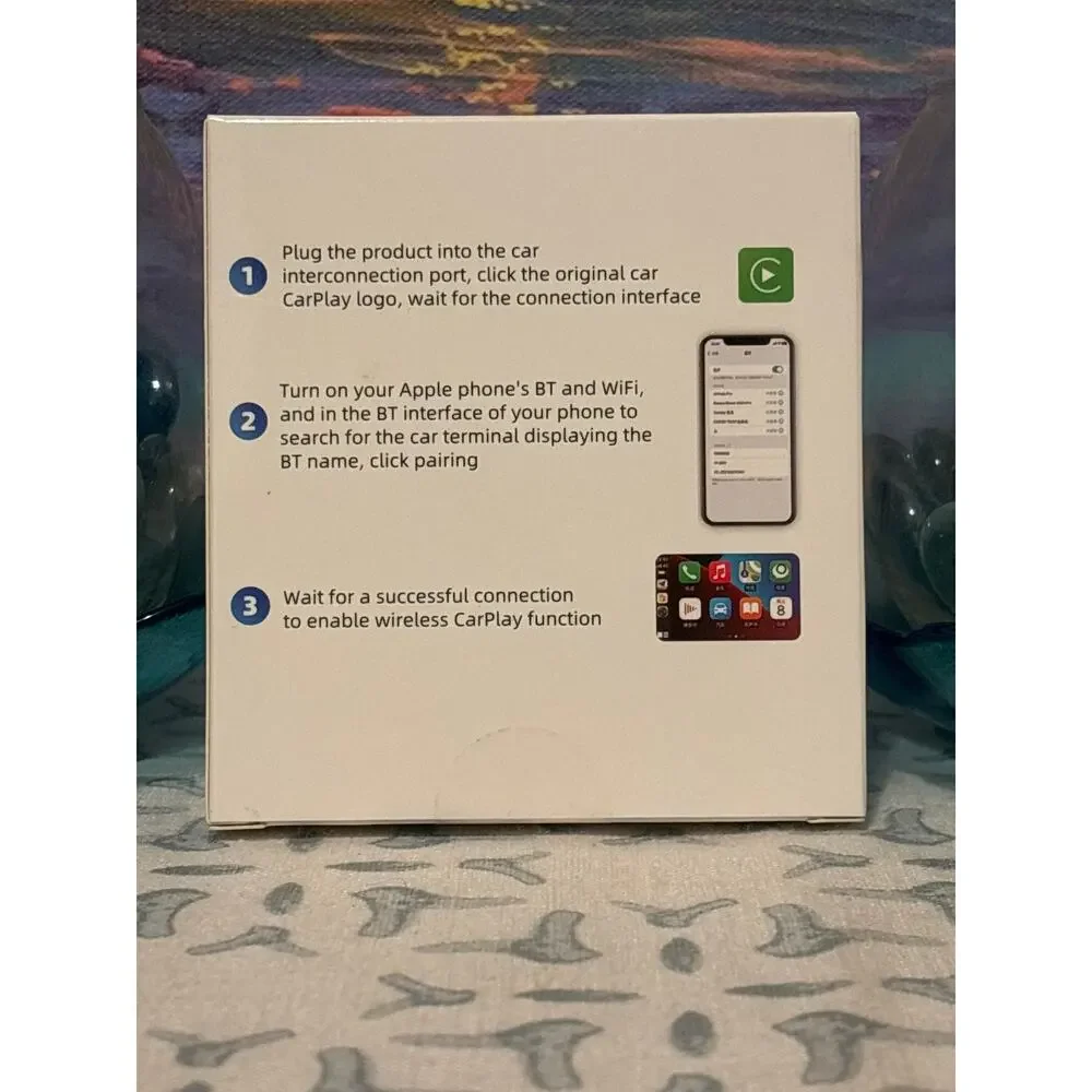 Wired to Wireless CarPlay Adapter